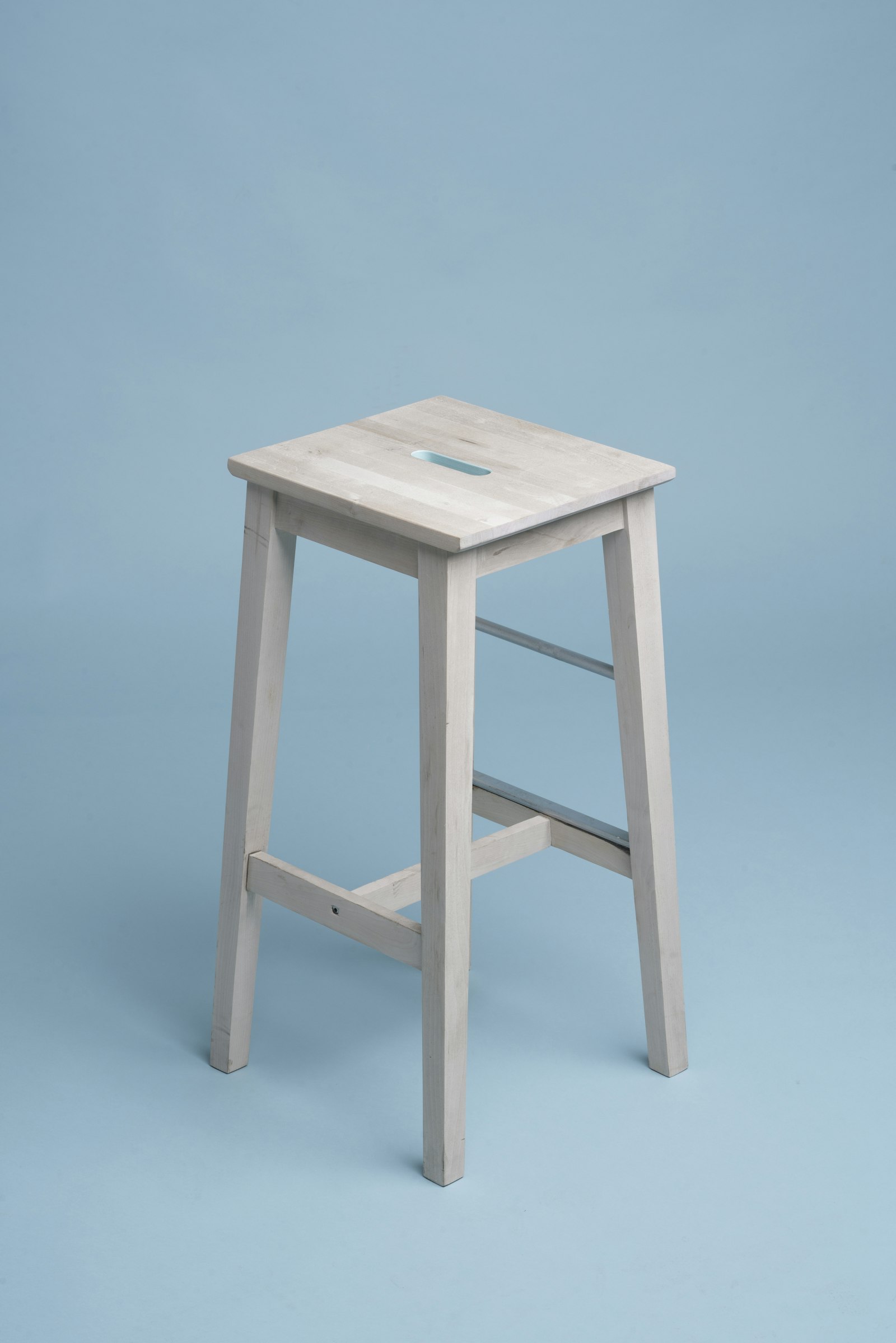 A cleanly assembled chair in a bright room